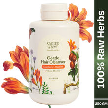 Sacred Grove Hair Cleanser with Reetha Argan Herbal Shampoo 100% Raw Herb No Chemicals (No Lather)