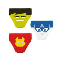 Plan B Multi-Color Marvel-ous Men Boy Underwear (Pack of 3)