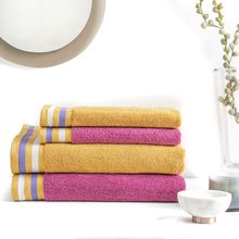DDecor Live Beautiful, 500 GSM, Pack of 2 Bath Towels and 2 Hand towels Set For Gifting, Multi