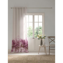 Ddecor Live Beautiful 1 Piece of 9FT Long Door Sheer Curtain, Pink