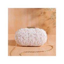 SWISNI Pink Raw Silk Clutches SWIS-589