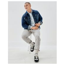 American Eagle Men Blue Denim Trucker Jacket