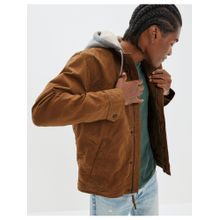 American Eagle Men Brown Workwear Jacket