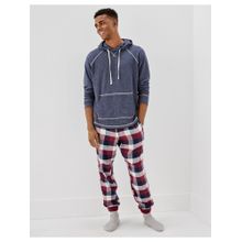 American Eagle Men Multi-Color Flannel Joggers