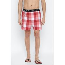 American Eagle Men Multi-colored Plaid Stretch Boxer Short (Pack of 3)