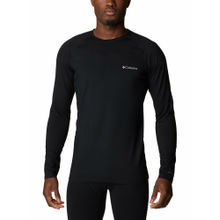 Columbia Mens Black Omni-Heat Infinity M Knit Long Sleeve Crew Thermal Top