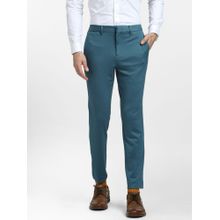 Jack & Jones Teal Mid Rise Suit Set Trousers