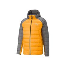 Puma Packlite Hooded Down Mens Yellow Jacket