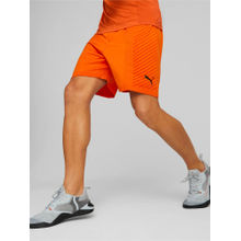 Puma Train Formknit Seamless 7 Inch Mens Orange Shorts