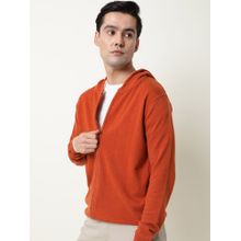 Rare Rabbit Pisa Orange Hoodie