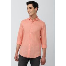 Simon Carter Men Peach Shirt