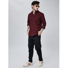 The Souled Store Iron Man: Mask Pattern Printed Cotton Shirts