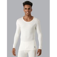 U.S. POLO ASSN. Men White I752 Natural Cotton Thermal Top