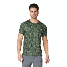 Van Heusen Performance Men Swift Dry & Crew Neck T-Shirt - Cannoli Cream