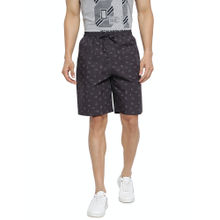 Van Heusen Athleisure Men Soft Suede Touch & Allover Print Lounge Shorts - ASP-13