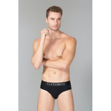 Van Heusen Men Swift Dry & Breathable AIR Series Active Briefs - Pure Black