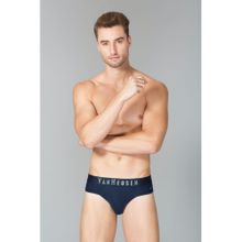 Van Heusen Men Swift Dry & Breathable AIR Series Active Briefs - Dark Navy