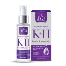 Livon Professional Hydrating Serum With Keratin, Hyaluronic & Olive Oil