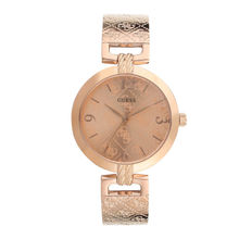 Guess W1228L3 G Luxe Rose Gold Dial Analog Watch
