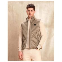 U.S. Polo Assn. Denim Co. Mens Legend Of Horseshoe Puffer Jacket - Beige