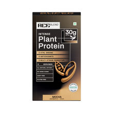 Ace Blend Intense 30g Plant Protein For Muscle Growth & Recovery With No Added Sugar - Mocha