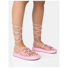 PUBLIC DESIRE Babygirl Pink Sandals