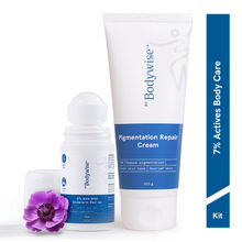 Be Bodywise Pigmentation Repair Pack - 4% AHA BHA Underarm Roll On & Pigmentation Repair Cream