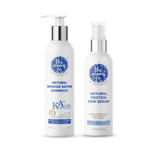 The Moms Co. Natural Damage Repair KA + Hair Shampoo & Protein Serum Combo