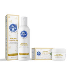 The Moms Co. Natural Stretch Oil & Nipple Butter Combo