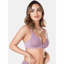 Sonari Victoria Womens Seamless Low Cut Deep V Plunge Neckline With Soft Padded Bra