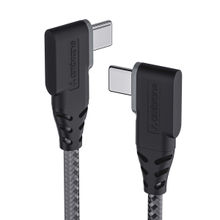 Ambrane 60W Fast Charging Type-C To Type-C Cable Length 1.25 M Black - ABLTT-125