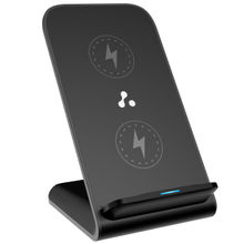 Ambrane 15W Wireless Boostedspeed Black Charger - Powerpod