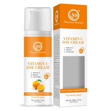 Nuerma Science Vitamin C Day Cream with Retinol & Ceramide with SPF 30 for Fairness