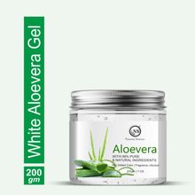 Nuerma Science Natural Aloe Vera Gel Great for Face, Sunburn Relief, Dry Skin Hydration
