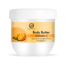 Nuerma Science Vitamin C Body Butter Cream with Butters & Vitamin C for Buttery Skin Tone
