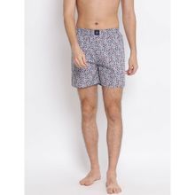 CRIMSOUNE CLUB Men's Printed Grey Boxer Grey Grey