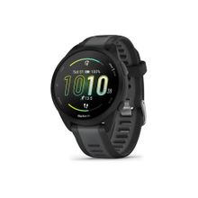Garmin Forerunner 165 Music Slate Grey Smart Watch with Charging Cable