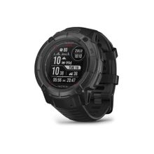Garmin Instinct 2X Solar Tactical Edition Black Smart Watch with Charging Cable
