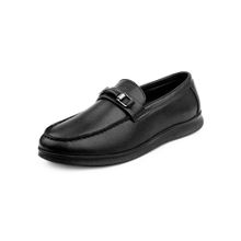 Bacca Bucci Lisbon Dress Loafers for Men-Black