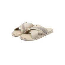 Rare Rabbit Stride Beige Leather Sandals