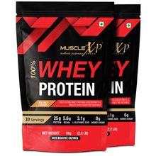 MuscleXP 100% Whey Protein With Whey Protein Isolate Blend - Sea Salt Caramel Flavour