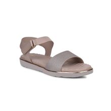Bata Comfit Grey Casual Sandals for Women