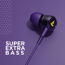 boAt Bassheads 172 N Kkr Edition In Ear Wired Earphones With Mic(thunder Purple)