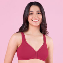 NYKD-Women-T-Shirt Bra-NYB351-Berry C