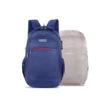 Lavie Sport Graphene 32L Navy Blue Laptop Backpack with Rain Cover (M)