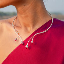 925 Silver Shaya by CaratLane Rise Above Hate Necklace