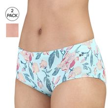 Tailor and Circus Women Bare Hipsters Multi-Color Mid Waist (Pack of 2)