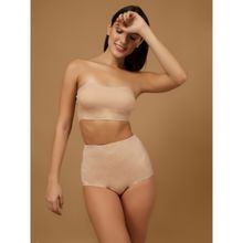 The Active Story Nude Shaping Bandeau Bralette With Tummy Shaper (Set of 2)