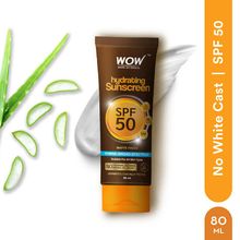 WOW Skin Science Hydrating Sunscreen SPF 50 PA+++ For All Skin Types