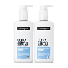Neutrogena Ultra Gentle Foaming Face Cleanser Protect Skin Moisture - Pack Of 2